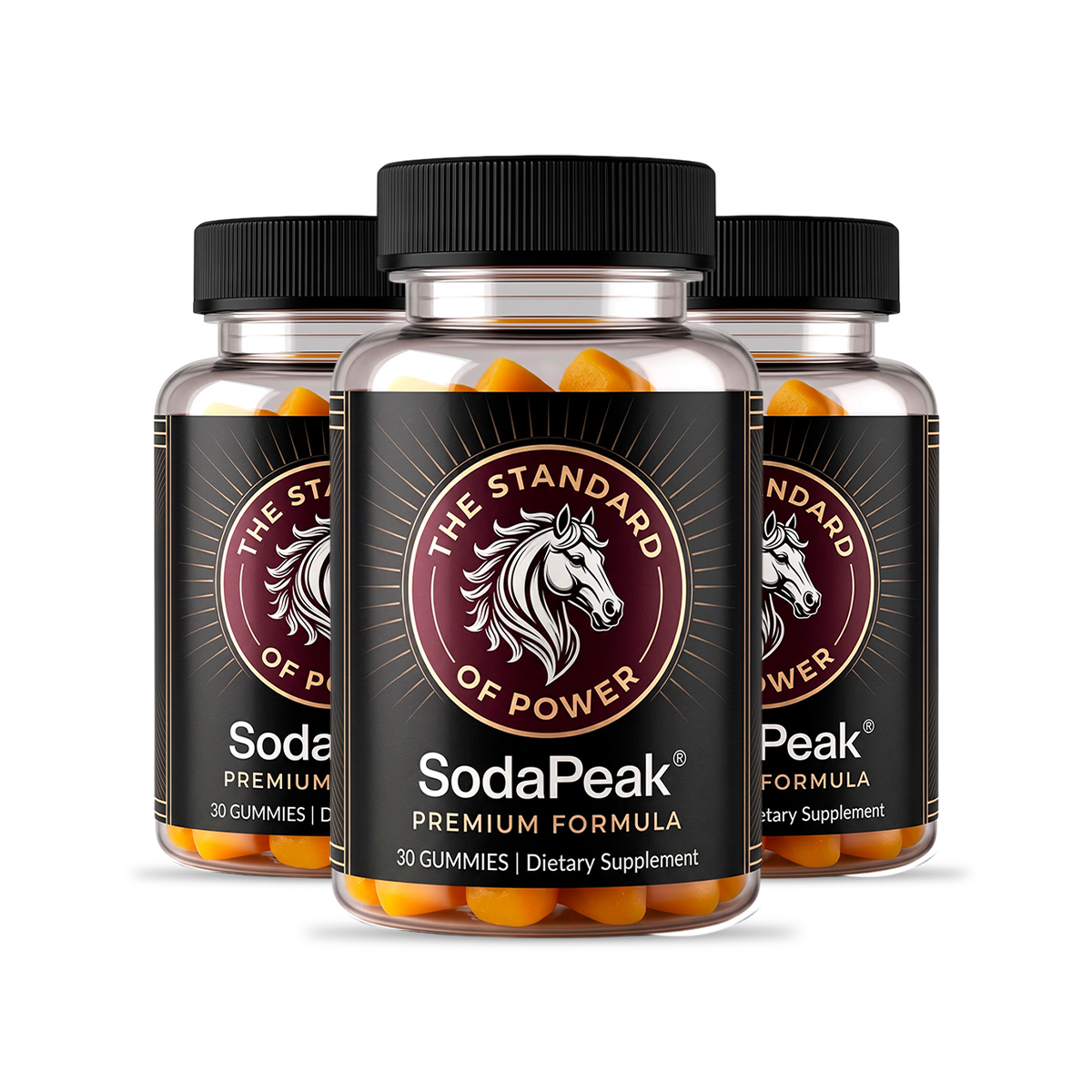 3 Bottles of SodaBoost